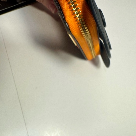 NWT. Disney Loungefly Mickey Pumpkin Zip Around Wallet. Glows in the dark! - Picture 10 of 14